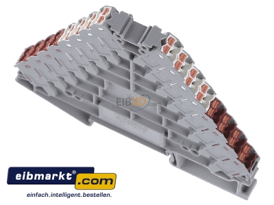 Ansicht oben hinten Phoenix Contact 3270133 Rangierverbinder 8A, 0,14-2,5qmm PTRV 8/WHRD