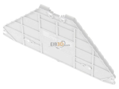 Ansicht oben vorne Phoenix D-PTRV 8 WH Abschlussdeckel B:2,2mm, wei� 