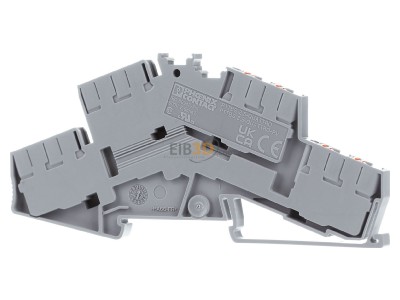Ansicht hinten Phoenix PTTBS 2,5-QUATTRO Doppelstockklemme 0,14qmm-4qmm grau 