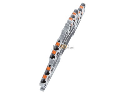 Ansicht oben links Phoenix PTTBS 2,5-QUATTRO Doppelstockklemme 0,14qmm-4qmm grau 