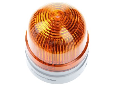 Ansicht oben vorne Werma 26032060 Mini TwinFLASH 115-230VAC YE 