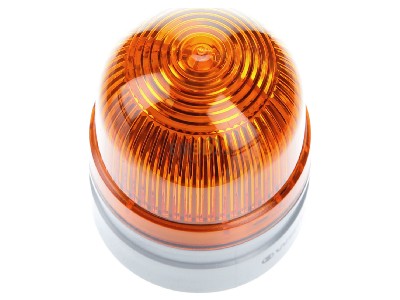 Ansicht oben links Werma 26032060 Mini TwinFLASH 115-230VAC YE 