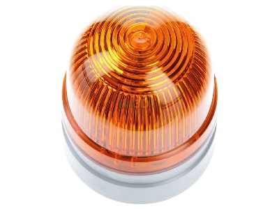 Ansicht oben hinten Werma 26032060 Mini TwinFLASH 115-230VAC YE 