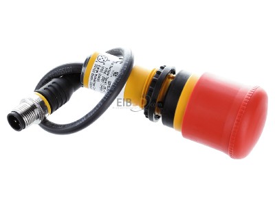 Ansicht oben links Eaton C22-PV-K02-P10 NOT-HALT-/NOT-AUS-Taste 38mm 