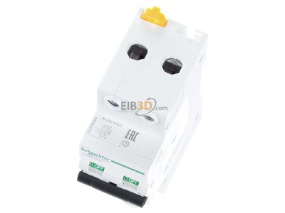 View up front Schneider Electric A9D54210 Earth leakage circuit breaker C10/0,3A 
