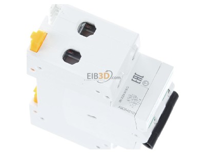 View top left Schneider Electric A9D54210 Earth leakage circuit breaker C10/0,3A 
