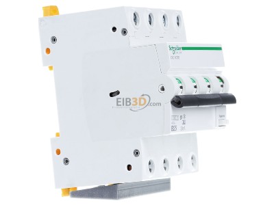 View on the left Schneider Electric A9D97425 Earth leakage circuit breaker B25/0,03A 
