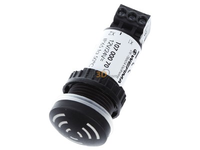 Ansicht oben vorne Werma 10700070 Einbausummer Dauerton 12/24VAC/DC 