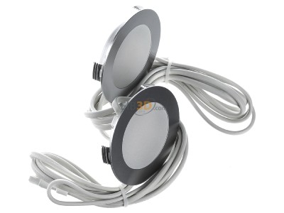View top left Hera 61002220206 Downlight 1x3W LED not exchangeable 
