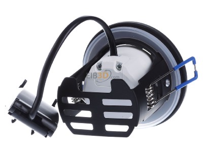 Ansicht hinten SLV 1001015 LED-Deckeneinbauleuchte schwarz, 3000K 