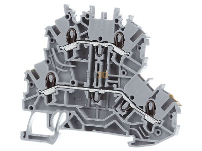 Front view WAGO 2000-2201/353-000 Feed-through terminal block 
