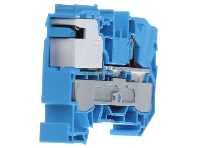 View on the left WAGO 2010-7114 Neutral disconnect terminal block 
