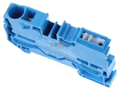 Top rear view WAGO 2010-7114 Neutral disconnect terminal block 

