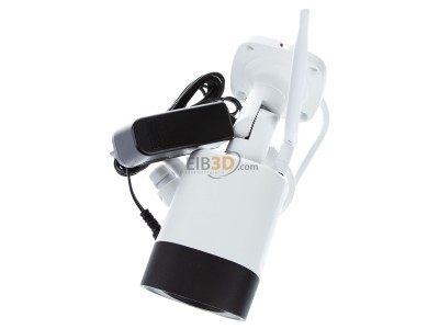 Ansicht oben vorne Indexa WR120B4 IP-berwachungskamera 4mm Weitwinkel 