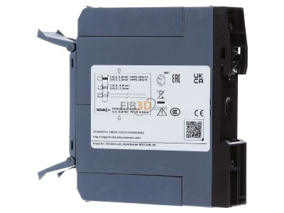 Ansicht rechts Siemens Dig.Industr. 3UG5514-1BR20 Netzberwachungsrelais 