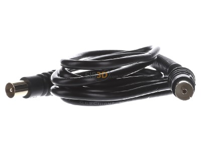 Frontansicht E+P Elektrik AB301G Antennenkabel 1,5m sw Gold 