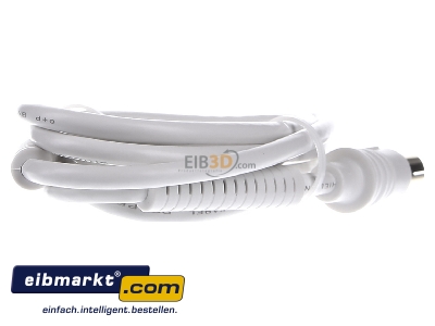 Back view E+P Elektrik 140301 Coax patch cord IEC connector 1,5m
