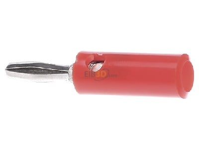 Ansicht rechts E+P Elektrik BS1LoseR Bananenstecker rot 