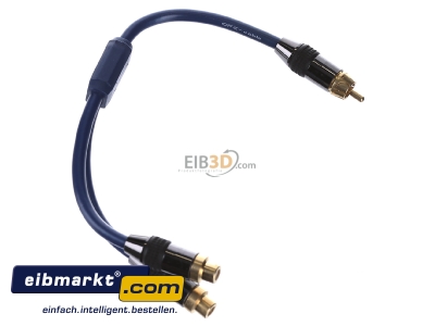 View top left E+P Elektrik B 891 Assembled AV-cable 0,2m
