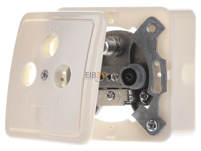 Front view E+P Elektrik BKV15 Multimedia end box for antenna 
