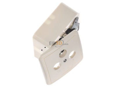 View top left E+P Elektrik BKV15 Multimedia end box for antenna 
