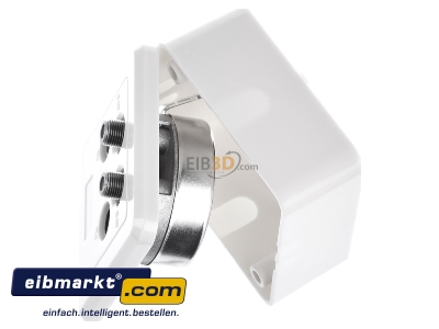 Ansicht oben rechts E+P Elektrik BKV 19 Twin SAT-Antennendose 