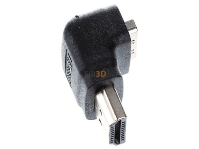 Ansicht oben links E+P Elektrik HDMI7 HDMI-Winkeladapter 