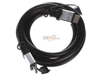 View top left E+P Elektrik HDMI401 AV patch cord 2m 
