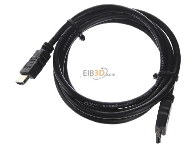 View up front E+P Elektrik H1 AV patch cord 1,5m 
