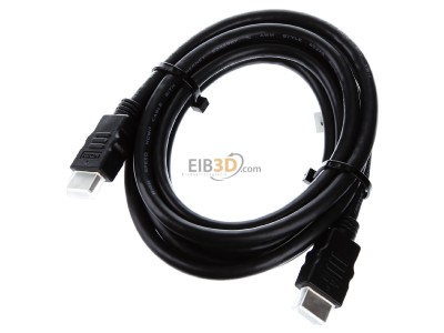 Ansicht oben vorne E+P Elektrik HDMV401Lose High-Speed HDMI-Kabel 2m,sw 