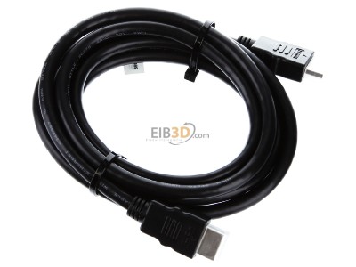 View top left E+P Elektrik HDMV401Lose AV patch cord 2m 
