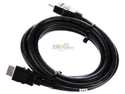 Ansicht oben rechts E+P Elektrik HDMV401Lose High-Speed HDMI-Kabel 2m,sw 