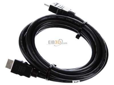 View top right E+P Elektrik HDMV401Lose AV patch cord 2m 
