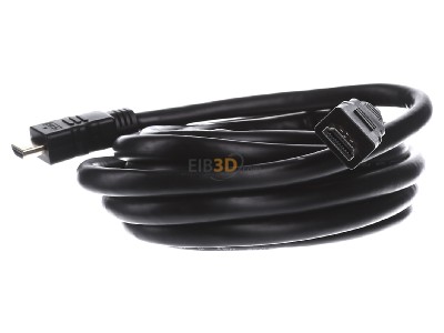 Frontansicht E+P Elektrik HDMV401/5Lose High-Speed HDMI-Kabel 5m,sw 