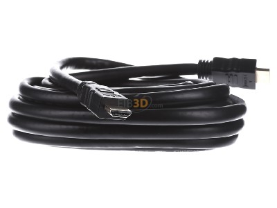 Ansicht links E+P Elektrik HDMV401/5Lose High-Speed HDMI-Kabel 5m,sw 