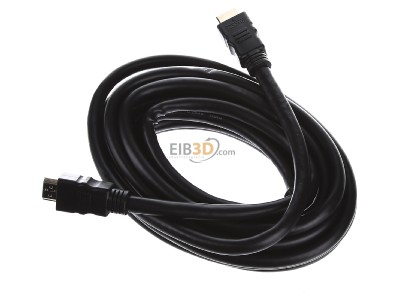 Ansicht oben rechts E+P Elektrik HDMV401/5Lose High-Speed HDMI-Kabel 5m,sw 