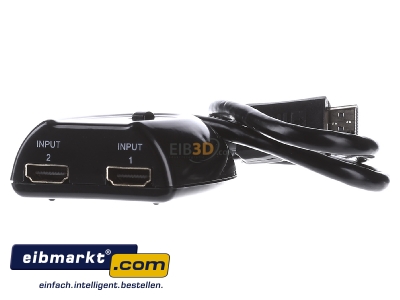 Frontansicht E+P Elektrik HDMI 84 S HDMI-Umschalter 2auf1 