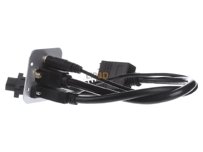 Ansicht rechts Kindermann 7441000586 Anschlussblende VGA,Audio 3,5mm Kli 