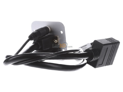 Ansicht hinten Kindermann 7441000586 Anschlussblende VGA,Audio 3,5mm Kli 