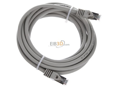 Ansicht oben links E+P Elektrik CC242/3grauLose Patchkabel 3m 