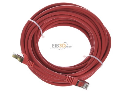 Ansicht oben vorne E+P Elektrik CC242/10rot Patchkabel Cat.7 10m 