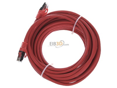 Ansicht oben rechts E+P Elektrik CC242/10rot Patchkabel Cat.7 10m 