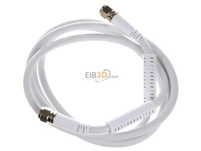 View top right E+P Elektrik FA401G Coax patch cord F connector 1,5m 
