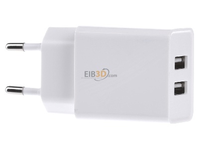 View on the right E+P Elektrik AC102 ws Universal battery charger 
