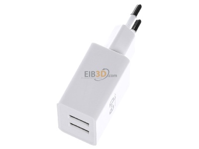 Top rear view E+P Elektrik AC102 ws Universal battery charger 
