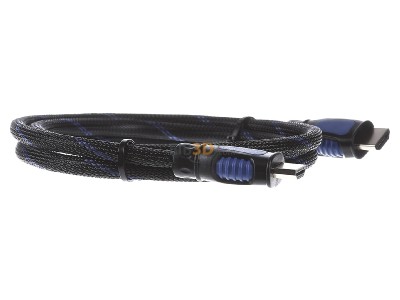 Ansicht links E+P Elektrik H400B High-Speed-HDMI-Kabel 1,5m,m.Ethernetsw/bl 