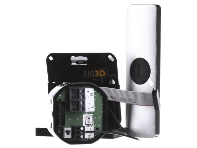 Back view Huber + Shne WHD DAB+UP-Radio-RC si Radio FM digital display 
