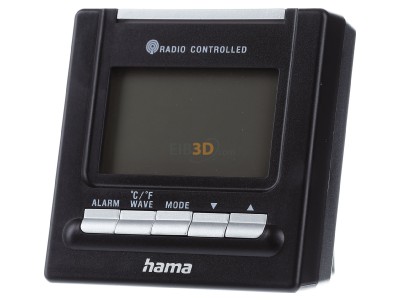 Front view Hama RC200 186331 Alarm clock digital 
