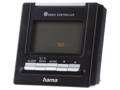 Frontansicht Hama RC200 186331 Funkwecker 