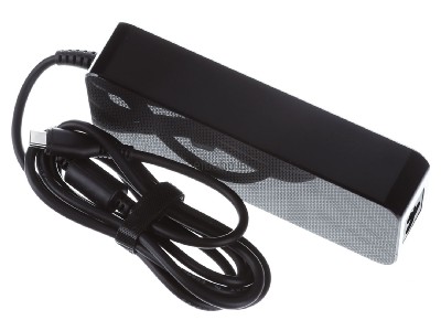 Top rear view Vuelogic VL-PSU100 USB-C power adapter Vuelogic, 100W PD, 
